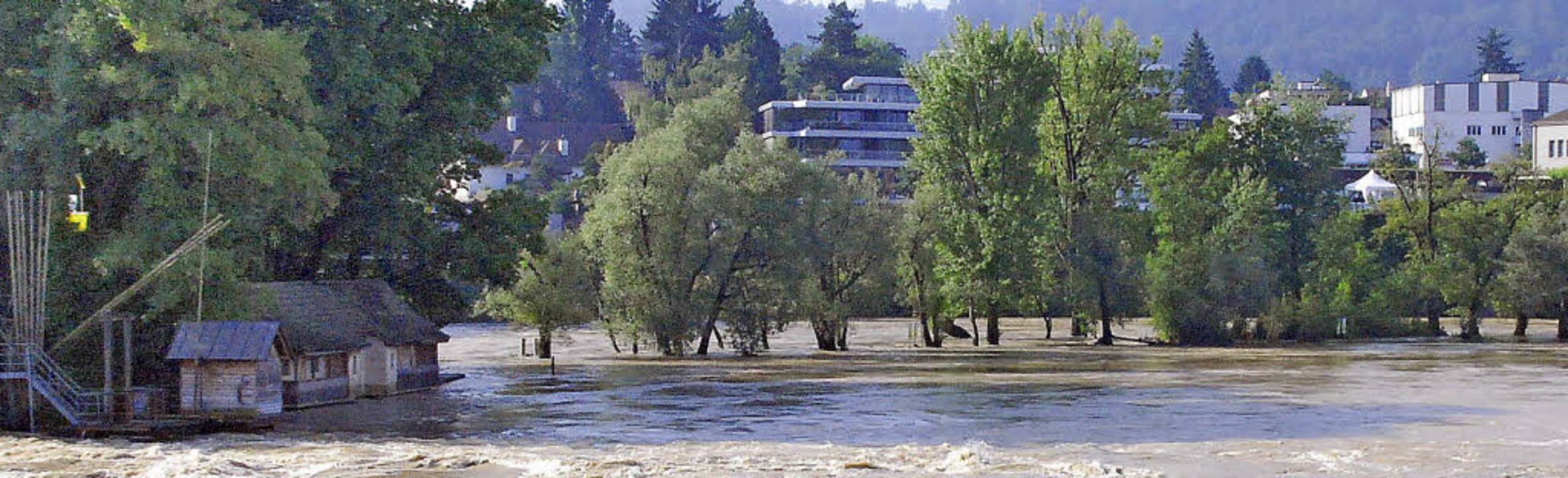HOCHWASSER Rheinfelden Badische Zeitung