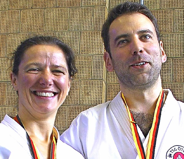 Yvonne Haas und Martin Rommel  | Foto: Gerhard Hanemann