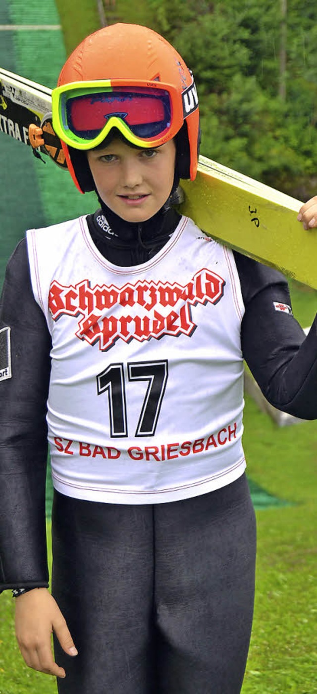 Dritter auf der Schlerschanze: Jan Pfaff aus Breitnau   | Foto: junkel
