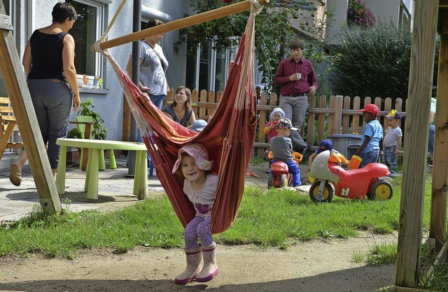 Der Minikindergarten des Familienzentrums hat noch Pltze frei.  | Foto: Martina Proprenter