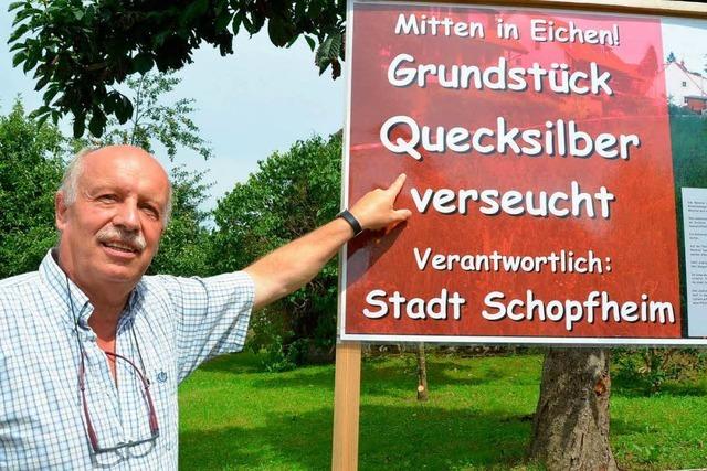 Hat die Stadt Schopfheim ein Grundstck mit Quecksilber verseucht?