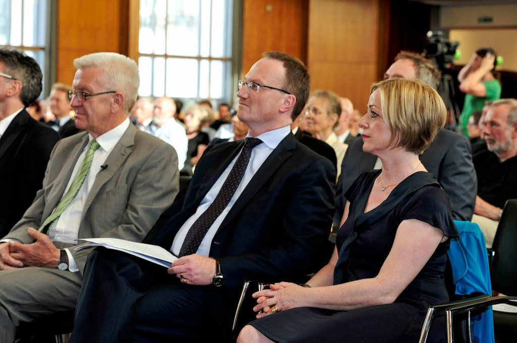 Der Ministerprsident, Lars Feld und seine Frau Susanne Feld
