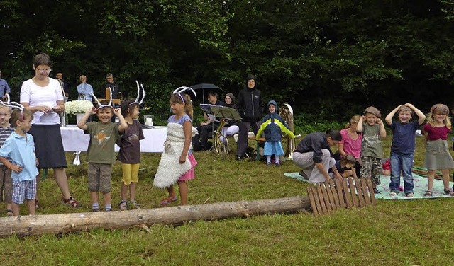 Der  Sommergottesdienst am See war wie gewohnt gut besucht.   | Foto: zvg