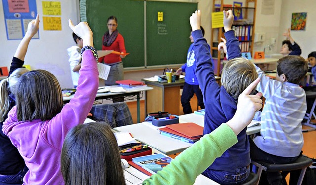 Acht Prozent Schler weniger bis 2020 ... wenn es nicht doch ganz anders kommt   | Foto: dpa