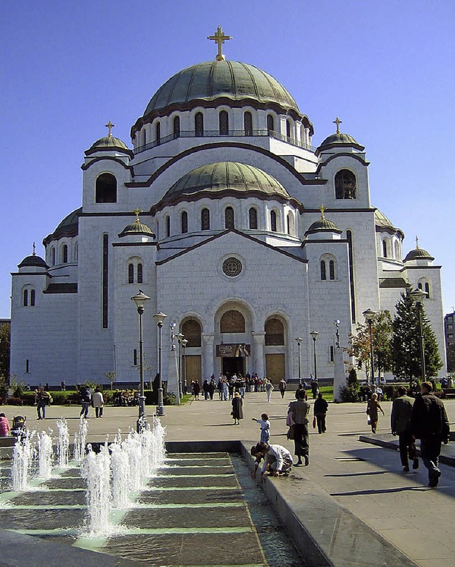 Der Dom des heiligen Sava in Belgrad  | Foto: DB Thomas Brey