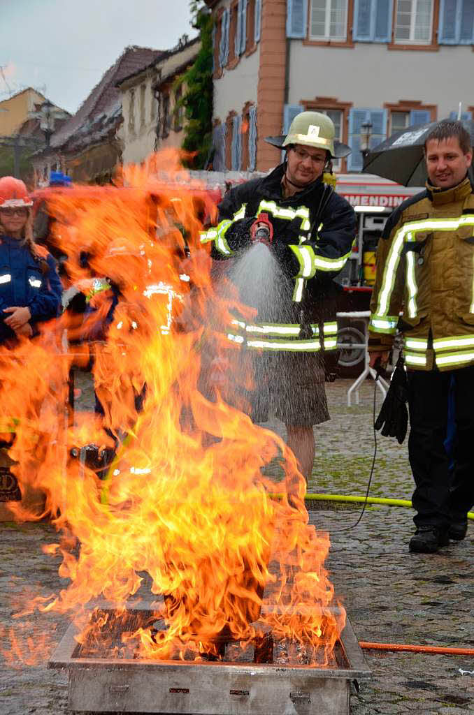 Bei den Groen loderten dann die Flammen richtig.