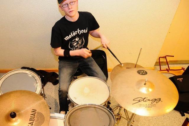Talentierte junge Schlagzeuger geehrt