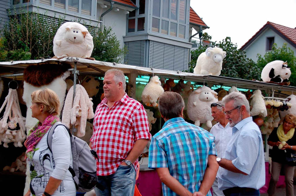 Feines aus der Region fr Augen und Gaumen offerierte am Sonntag der vierte Naturparkmarkt in der eigens gesperrten Hauptstrae.