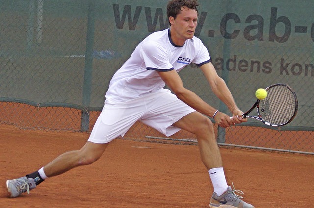 Motivation fr seine Tennisschler: Sc...Luis Lffler siegt und siegt und siegt  | Foto: Privat