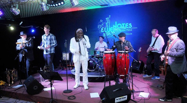 Die Funk Farmers bei einem Auftritt im Blue Notes  | Foto: Wolfgang Knstle