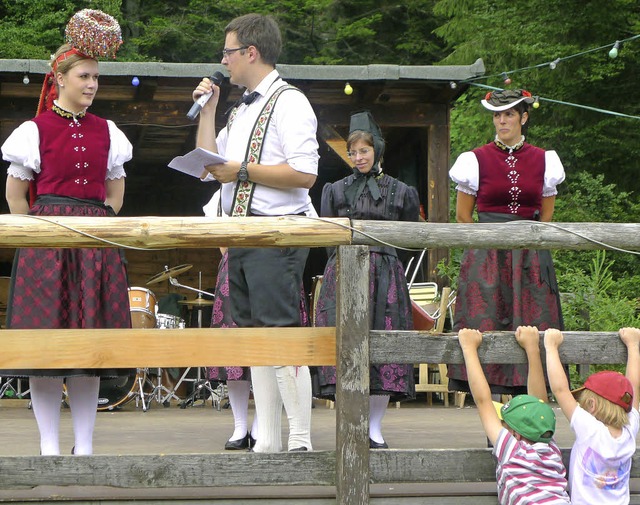 Was trug die Hochschwarzwlderin und w...dfest des Musikvereins Titisee-Jostal.  | Foto: Eva Korinth