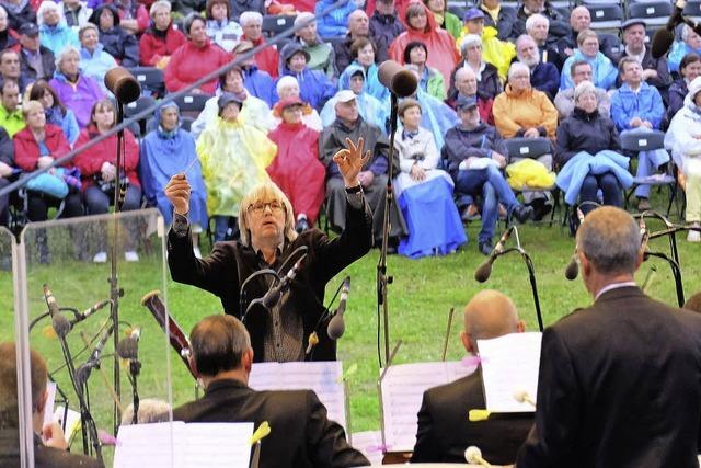 Landschaft mit Musik