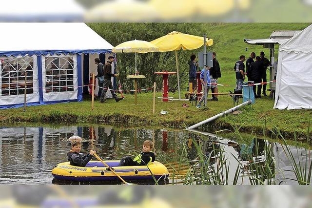 Eine gelungene Beachparty mitten im Schwarzwald