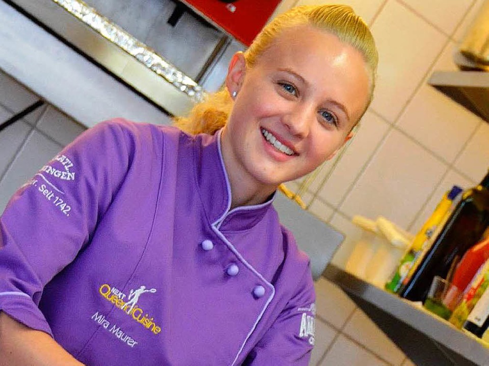 23 Jährige will "Next Queen of Cuisine" werden Gastronomie Badische