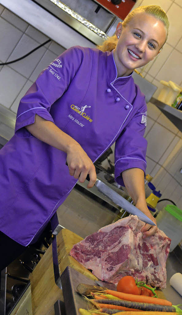 Mira Maurer Die Meisterin will Königin werden Gastronomie Badische