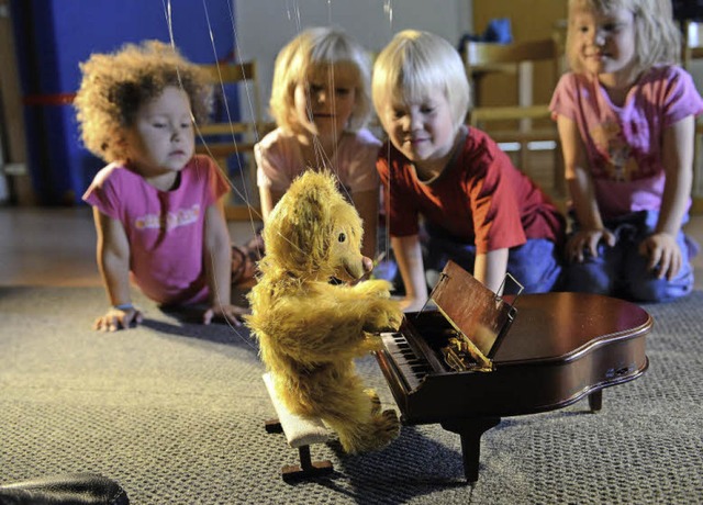Faszinierend: Einen Klavierspielenden ...artenkinder aus nchster Nhe erleben.  | Foto: Rita Eggstein