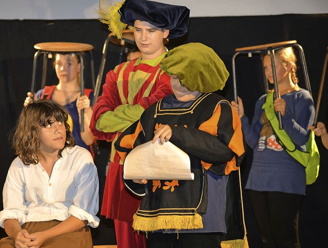 Der English Drama Clup der Realschule ... Stck &#8222;Fenimore Castle&#8220;.   | Foto: Martin Eckert