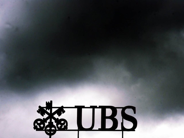 Schwarze Zeiten fr die UBS  | Foto: dpa
