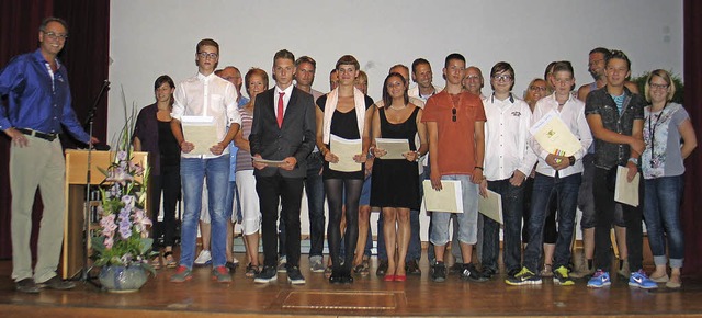 Abschlussfeier am LBZ Sankt Anton in Riegel.   | Foto: Helmut Hassler