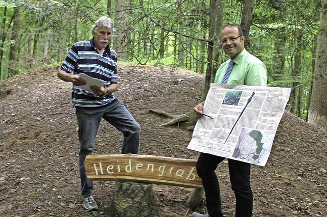 Heidengrab soll ein Gesicht bekommen