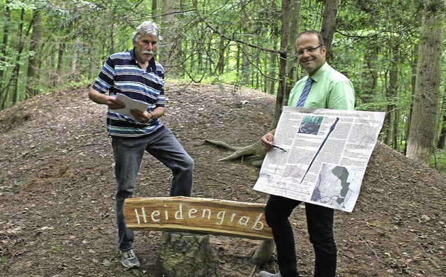 Kommende Woche kommen weitere Tafeln: ...ab im Langenrodwald das Vorhaben vor.   | Foto: hans spengler