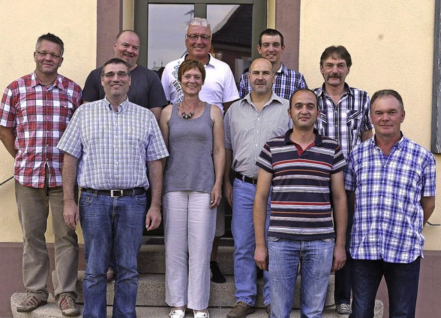 Der neue Ortschaftsrat in Griheim hat sich konstituiert.   | Foto: Mnch