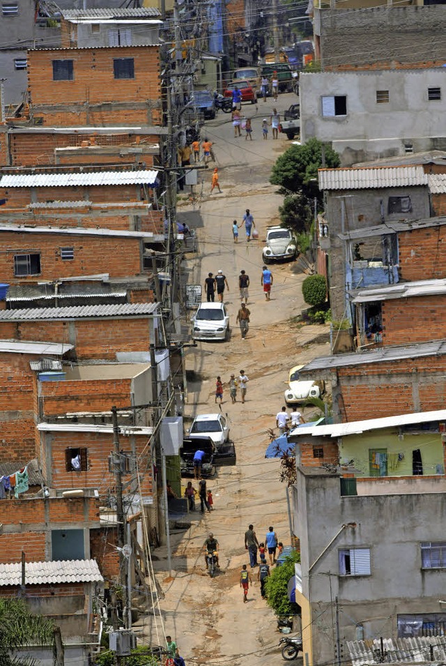Armenviertel in Brasilien  | Foto: Ralf Hirschberger