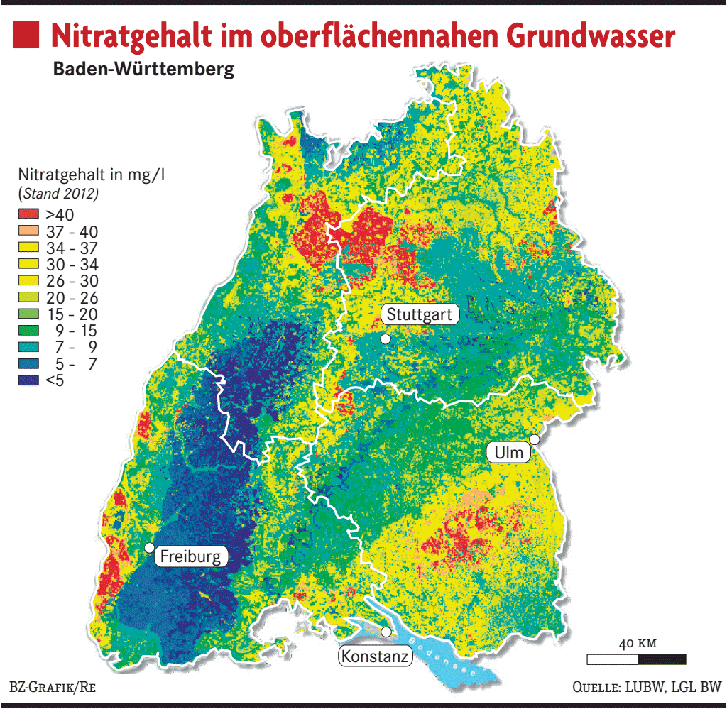 Bauern sollen weniger düngen - Wirtschaft - Badische Zeitung