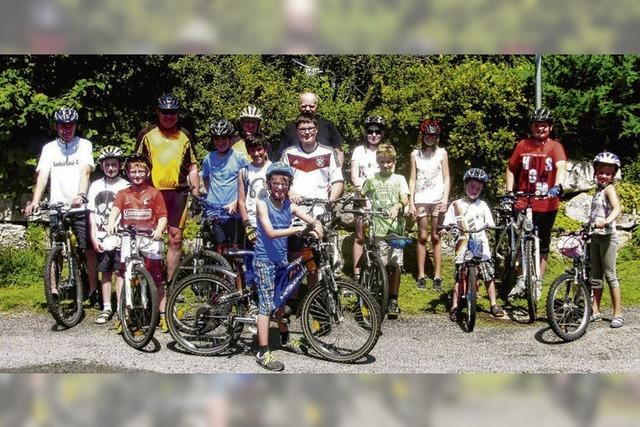 Radsportkinder campen in Dittishausen