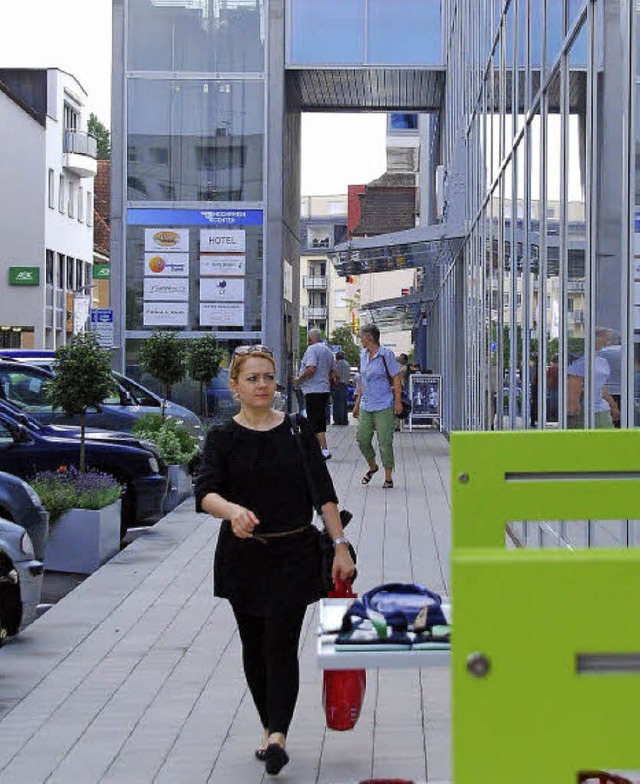 Nach einem Monat Hochreincenter sind d...strae zufrieden mit der Entwicklung.   | Foto: Ralf Staub