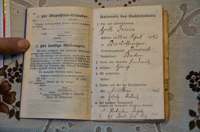 Der Krieg in nüchternen Zahlen und Dat... den Schrecken des Ersten Weltkrieges. | Foto: Felix Held Der Krieg in nüchternen Zahlen und Dat... den Schrecken des Ersten Weltkrieges. | Foto: Felix Held
