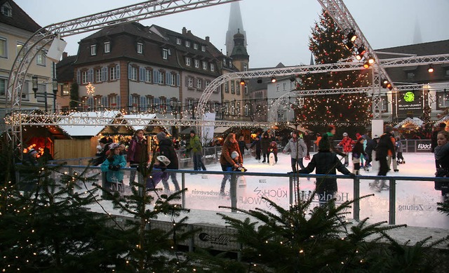 Keinen Schreck kriegen! Die Weihnachts...will. Vorbild ist Emmendingen (Foto).   | Foto: Gerda Oswald