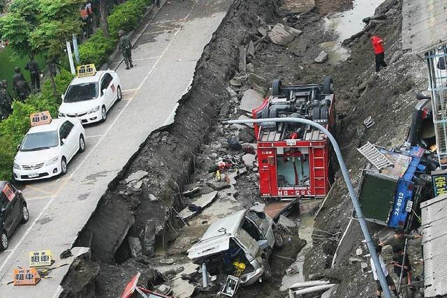 Viele Tote bei Gasexplosionen in Taiwan