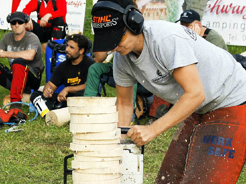 Impressionen von den Holzfllermeisterschaften