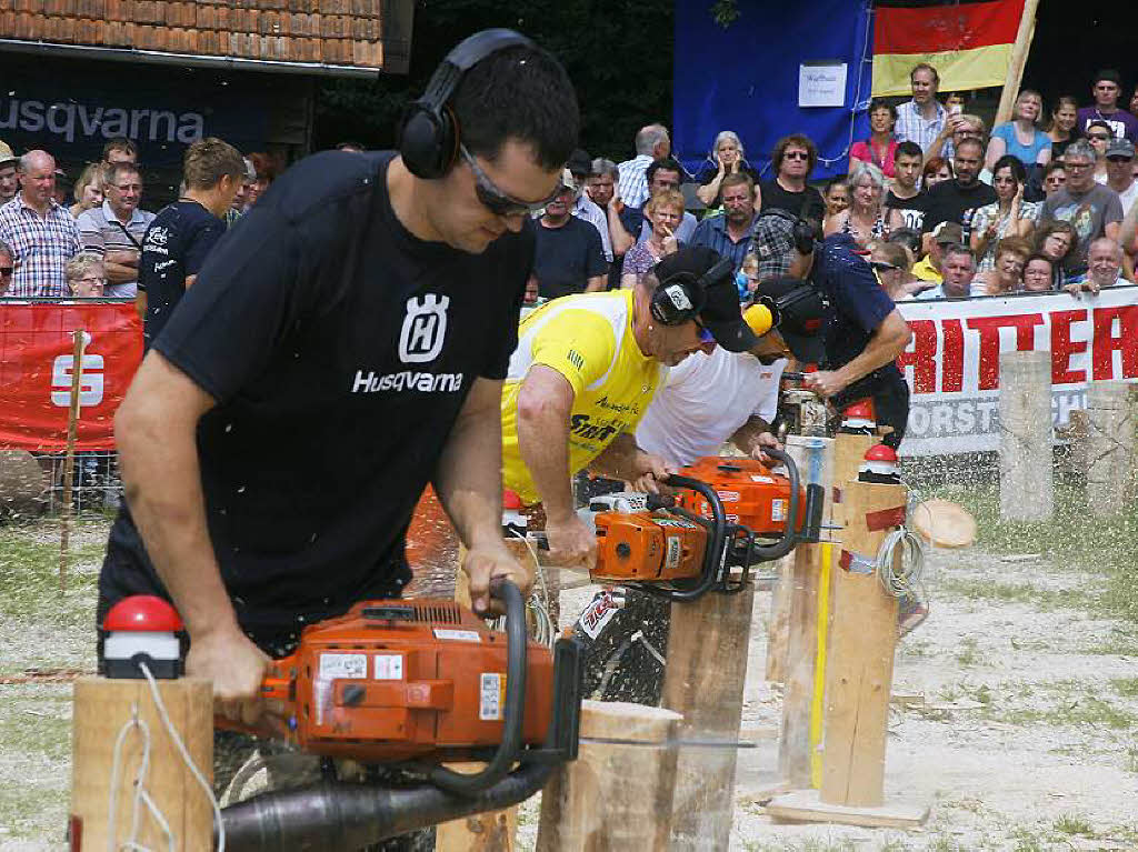 Impressionen von den Holzfllermeisterschaften