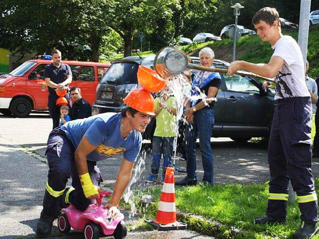 Es war einiges los beim Feuerwehrfest in Todtmoos