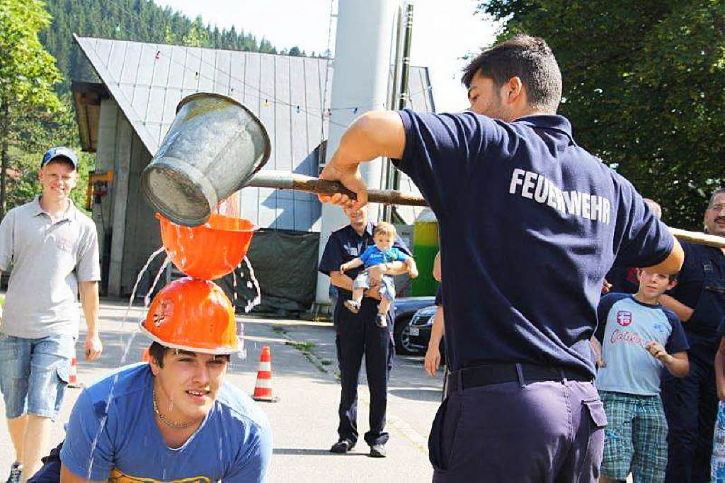 Es war einiges los beim Feuerwehrfest in Todtmoos