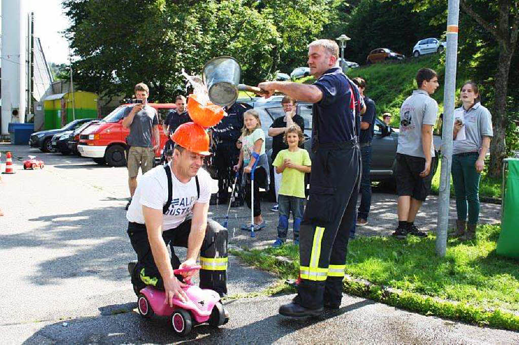 Es war einiges los beim Feuerwehrfest in Todtmoos