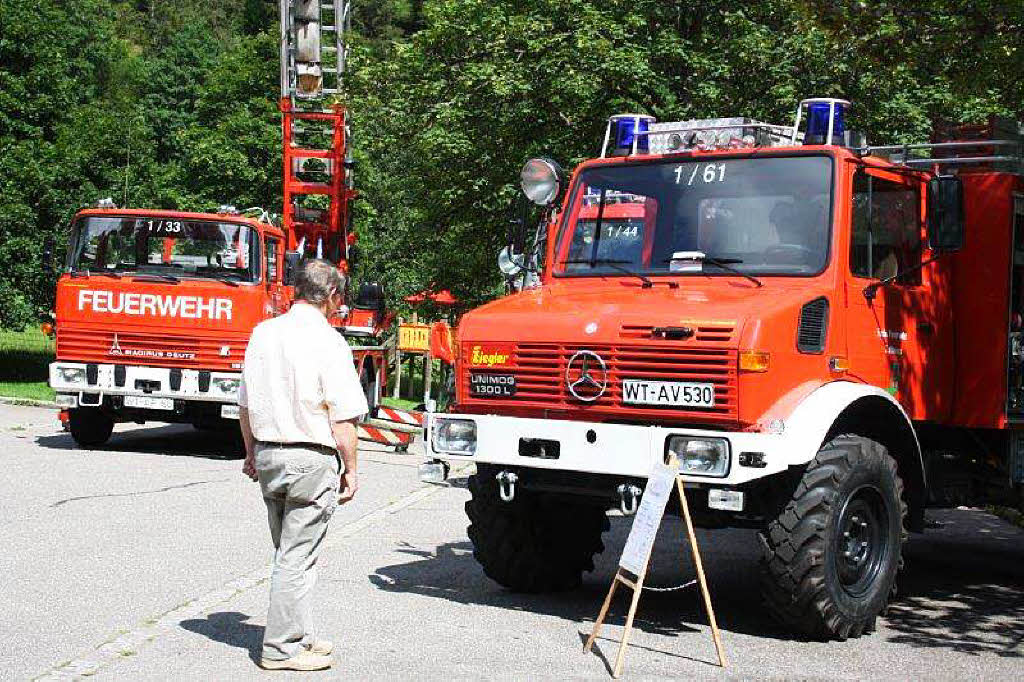 Es war einiges los beim Feuerwehrfest in Todtmoos