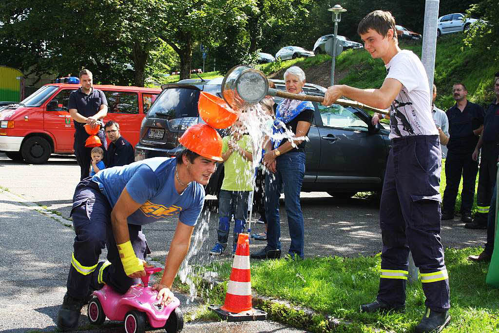 Es war einiges los beim Feuerwehrfest in Todtmoos