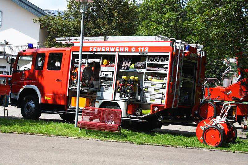 Es war einiges los beim Feuerwehrfest in Todtmoos