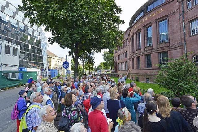 Fotos: BZ-Ferienaktion 2014 - Stadtfhrung Freiburgs Wiederaufbau