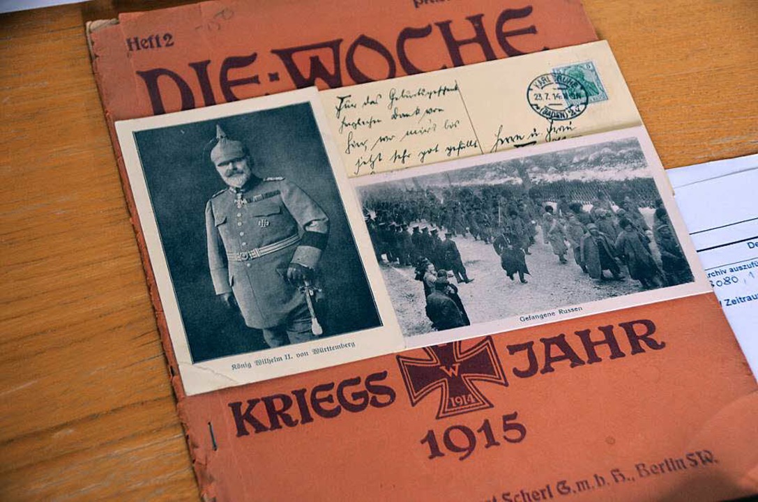 Tagebücher aus dem Ersten Weltkreig si...&#8222;Verborgene Chronik 1914&#8220;.  | Foto: Walser