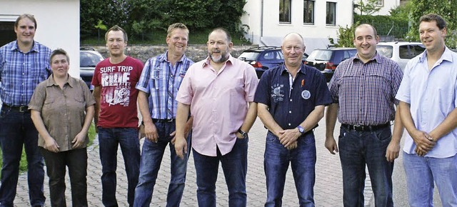 Der Ortschaftsrat Niedereggenen (von l...hner, Markus Rufer, Patrik Palmi-Graf  | Foto: privat