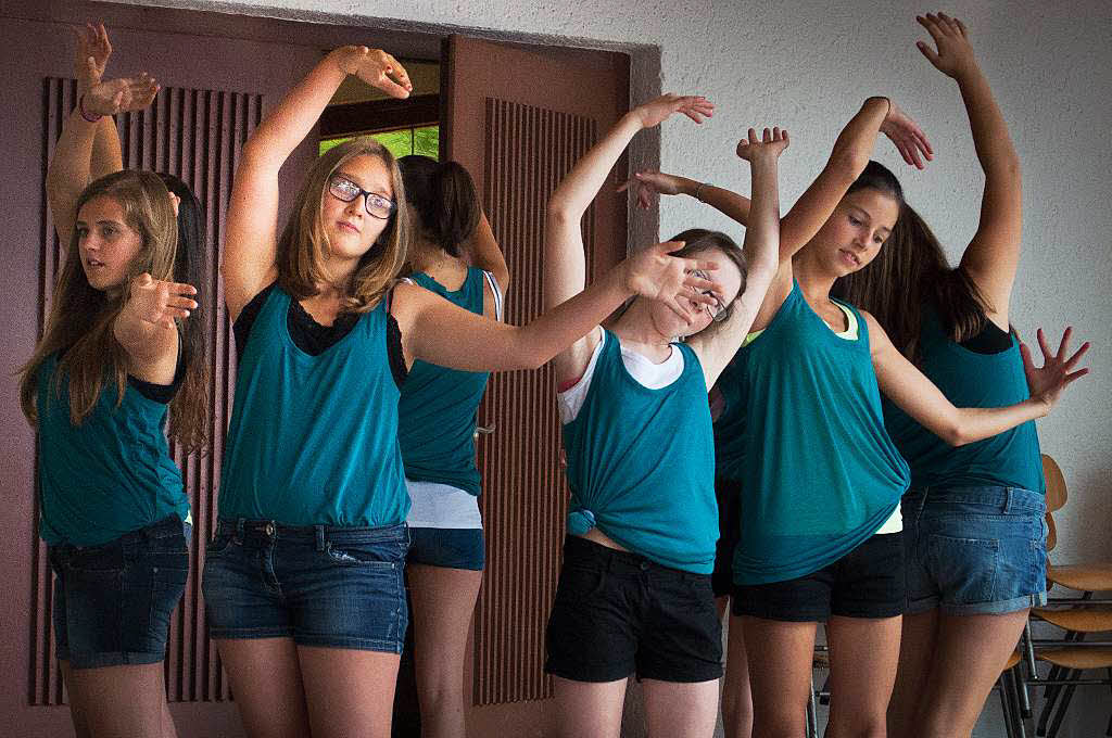 Sonntag, 27. Juli: Die Kinder der Gruppe „Dance for Fun“ aus Husern zeigten ihr Knnen.