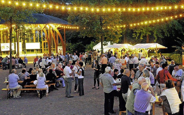 Schlemmen und genieen: chsle-Abende im Lahrer Stadtpark  | Foto: Veranstalter