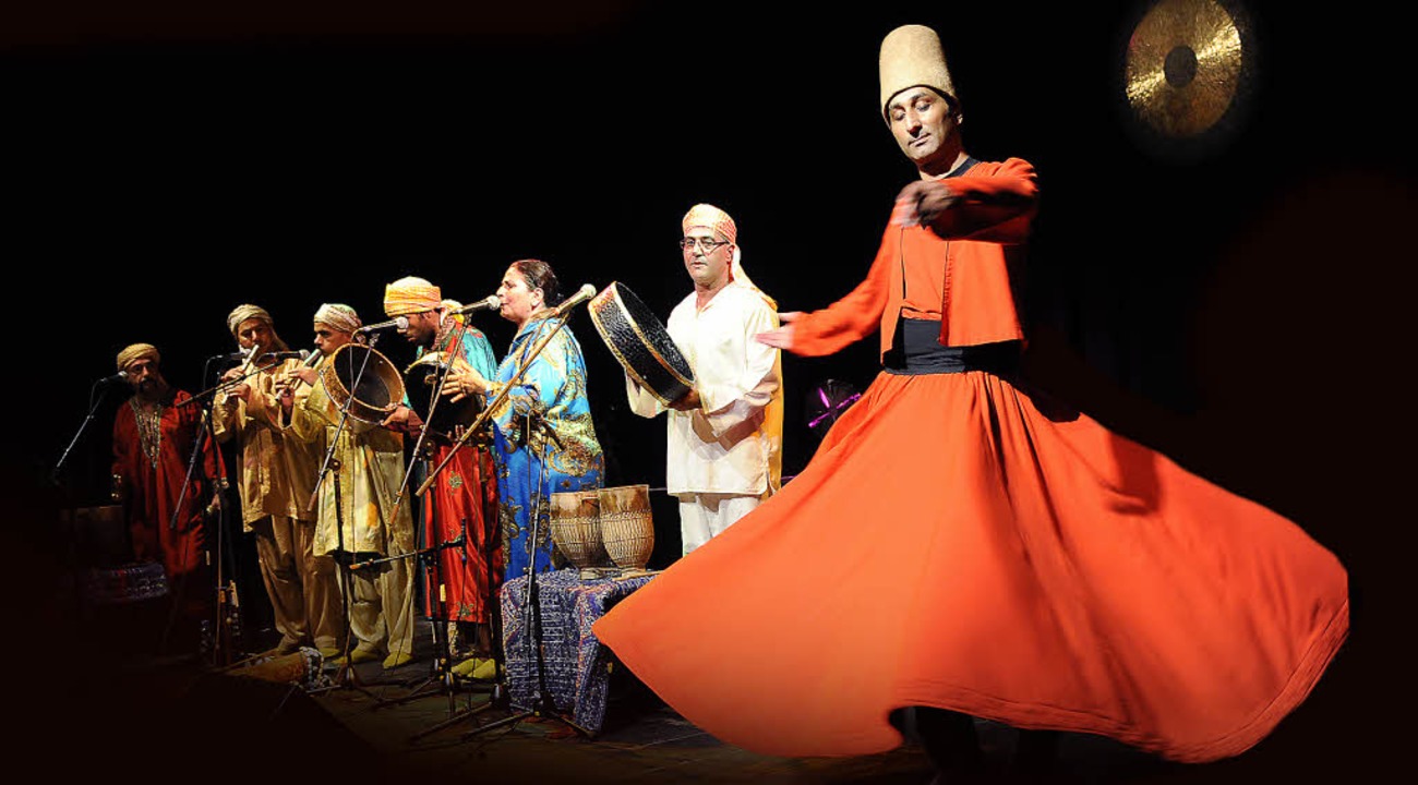 Mystisches Streben, ausgedrckt durch ...: Der &#8222;Sufi Souls&#8220;- Abend   | Foto: Ellen Schmauss