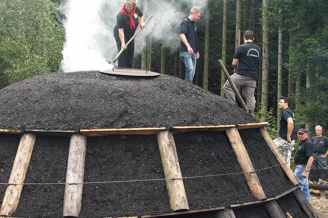 Fotos: Der Kohlenmeiler in Dachsberg