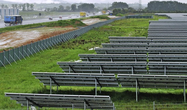 Groe Flchen fr Solarparks, wie hier...r Ortenau nicht einfach zu finden.      | Foto: Robert Ullmann