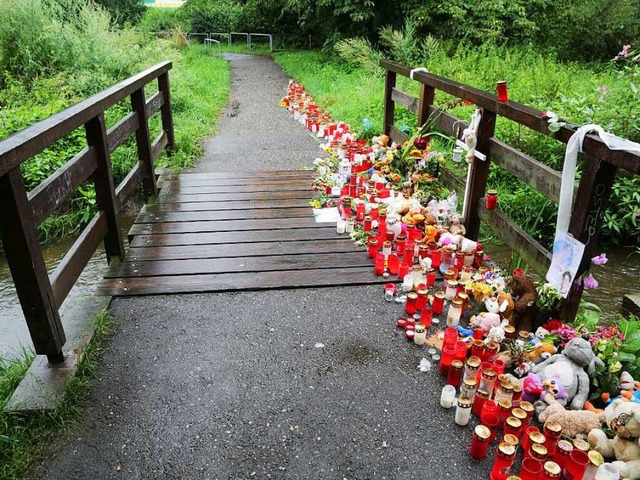 An diesem Steg im Westen Freiburgs wur...htjhrige Armani gefunden &#8211; tot.  | Foto: Oliver Huber